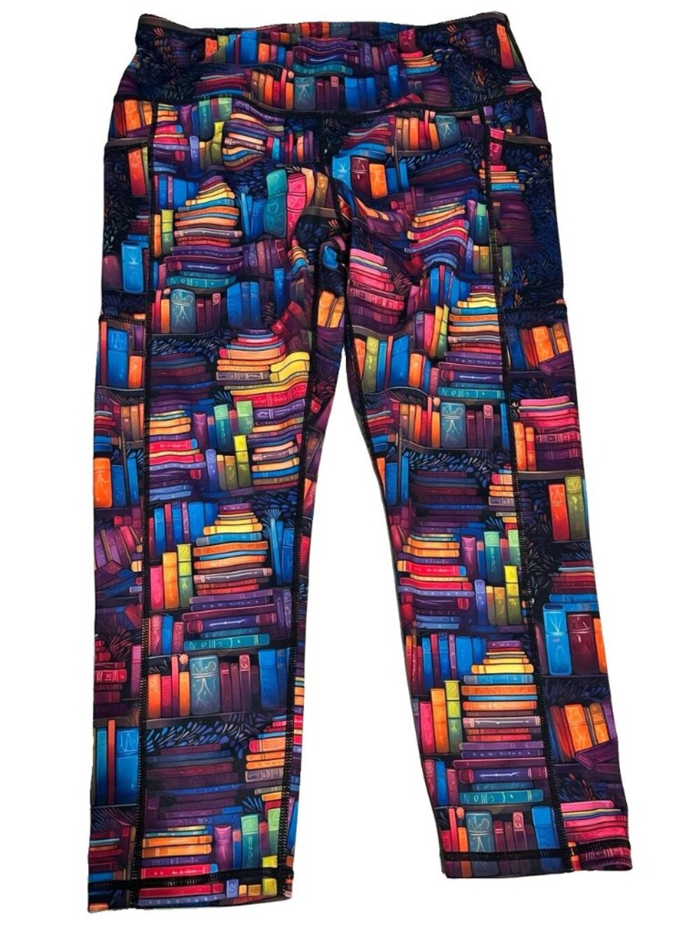 Constantly Varied Gear CVG Large Crossfit CAPRI Legging Retired  Books Library